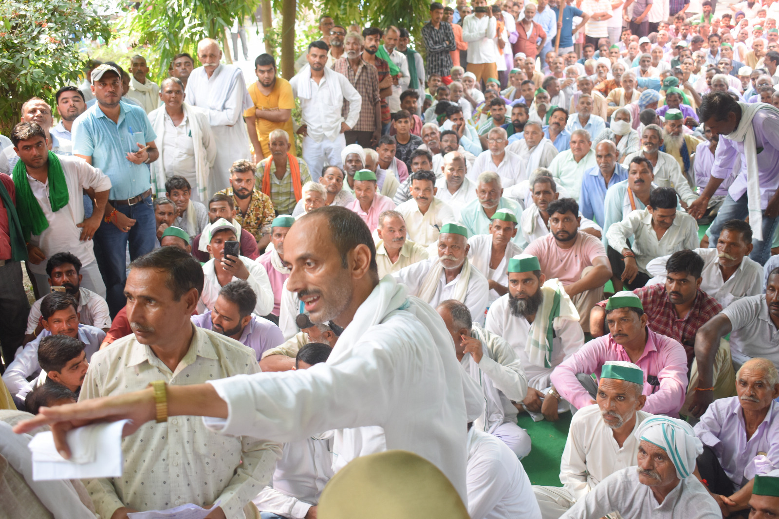 जनसमर्थन रैली